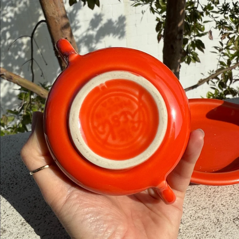 FIESTAWEAR | Sugar & Creamer Set in POPPY - Picture 4 of 7